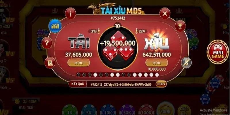 Tài xỉu MD5 789club Vì sao tài xỉu MD5 789club thu hút người chơi?